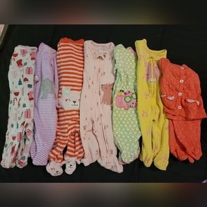 7 Carters Newborn Sleep Outfits Girls